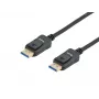 Equip DisplayPort 2.1 kaabel, 1,0 m, 16K/60Hz, 40 Gbps, 1 m, DisplayPort, DisplayPort, isane, isane, 15360 x 8640 pikslit