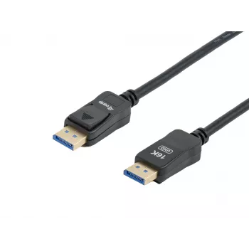 Equip DisplayPort 2.1 kaabel, 1,0 m, 16K/60Hz, 40 Gbps, 1 m, DisplayPort, DisplayPort, isane, isane, 15360 x 8640 pikslit