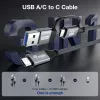 Equip 128431 USB-kaabel USB 3.2 Gen 2x2 1 m USB A/USB C USB C Must
