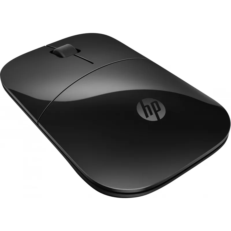 HP Z3700 musta juhtmevaba hiir, kahekäeline, optiline, RF-juhtmevaba, 1200 DPI, must