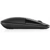 HP Z3700 musta juhtmevaba hiir, kahekäeline, optiline, RF-juhtmevaba, 1200 DPI, must