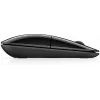 HP Z3700 musta juhtmevaba hiir, kahekäeline, optiline, RF-juhtmevaba, 1200 DPI, must