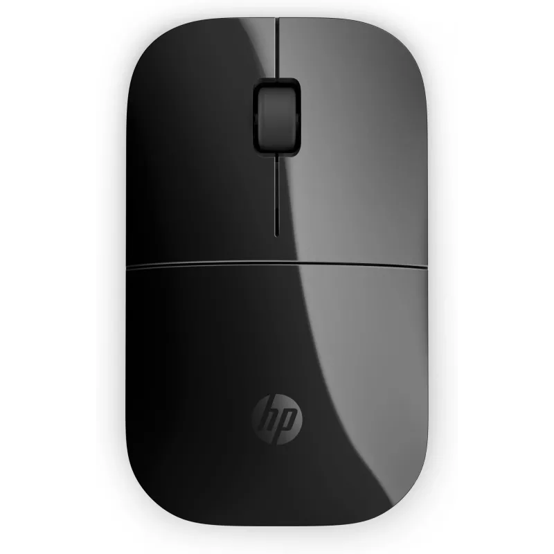 HP Z3700 musta juhtmevaba hiir, kahekäeline, optiline, RF-juhtmevaba, 1200 DPI, must