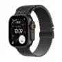 Nutikell Apple Watch Ultra 3 GPS + Cellular 49mm Must Titaanist Korpuse ja Musta Titaanist Milani Aasaga Keskmine