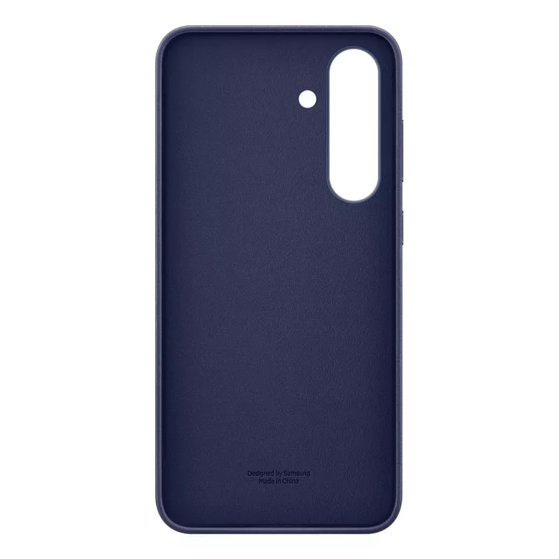 Samsung Kindsuit kunstnahast ümbris Galaxy S25 FE jaoks, kate, Samsung, Galaxy S25 FE, 17 cm (6,7 tolli), tumesinine