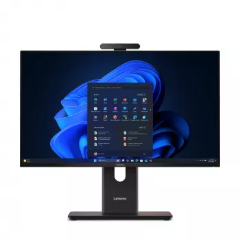 All-in-One PC Lenovo ThinkCentre M70a Gen 6 — Intel Core Ultra 5 235T, 23.8 tolli FHD IPS, 16 GB DDR5, 512 GB SSD, Windows 11 Pro, Wi‑Fi 6E, must
