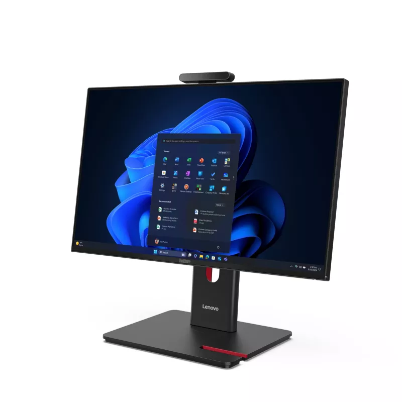 All-in-One PC Lenovo ThinkCentre M70a Gen 6 — Intel Core Ultra 5 235T, 23,8 tolli FHD IPS, 16 GB DDR5, 512 GB SSD, Windows 11 Pro, Wi‑Fi 6E, must