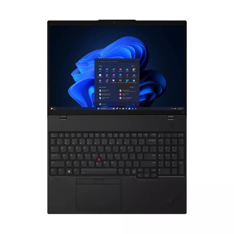 Lenovo ThinkPad L16 Gen 2 (AMD) AMD Ryzen™ 5 PRO PRO 215 sülearvuti 40,6 cm (16 inch) WUXGA 32 GB DDR5-SDRAM 512 GB SSD Wi-Fi 7 (802.11be) Windows 11 Pro Saksa Must