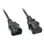 Lindy 2m C14 kuni C13 pikenduskaabel, 2 m, C14 ühenduspistik, C13 ühenduspistik, H05VV-F3G
