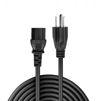 Lindy 2m US 3 Pin to C13 võrgukaabel, 2 m, C13 pistikupesa