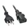 Lindyle 30425 toitekaabel Must 0,7 m C13 pistik