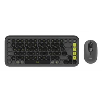 Klaviatuur Logitech POP Icon Combo Mini juhtmevaba Bluetooth QWERTZ saksa