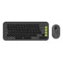 Klaviatuur Logitech POP Icon Combo Mini juhtmevaba Bluetooth QWERTZ saksa