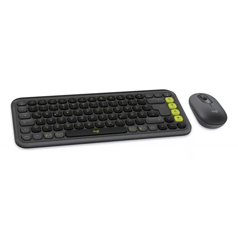 Klaviatuur Logitech POP Icon Combo Mini juhtmevaba Bluetooth QWERTZ saksa