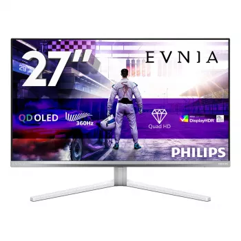Philips Evnia 8000 27M2N8500/00 arvutimonitor 67,3 cm (26,5 tolli) 2560 x 1440 pikslit Quad HD QD-OLED Valge