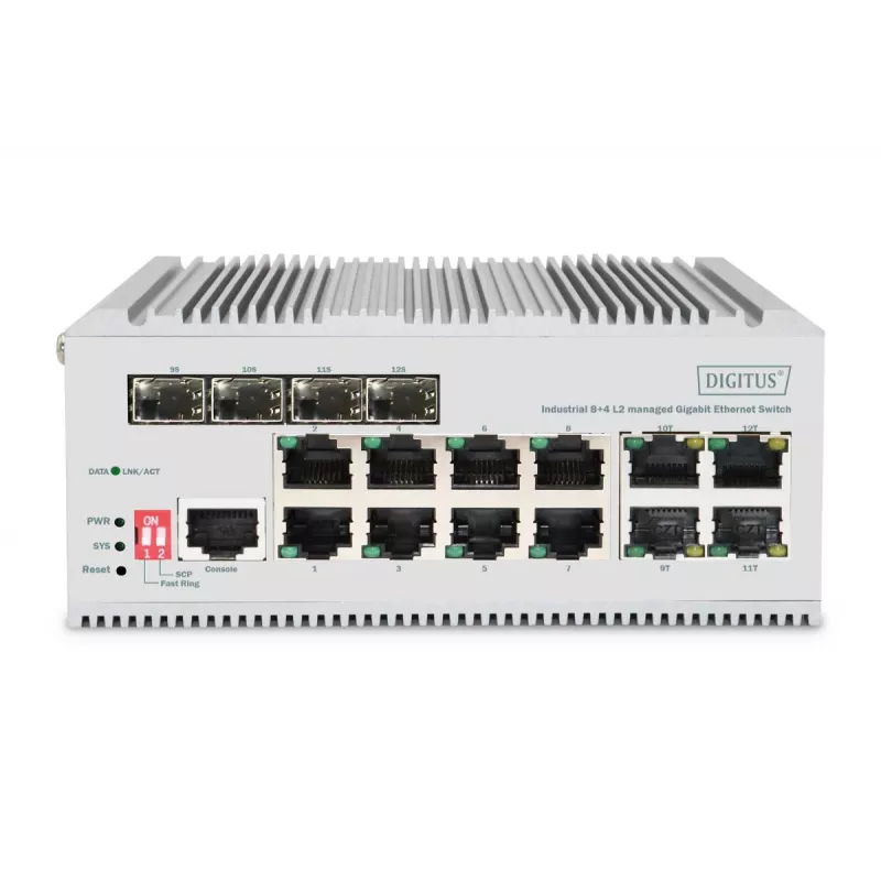 Hallatav Gigabit Ethernet Switch Digitus DN-651145 8 porti L2