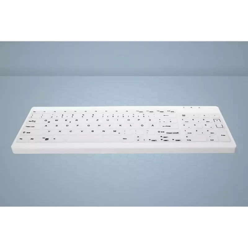 Tööstuslik klaviatuur Active Key AK-C7012 USB saksa valge 95 klahviga