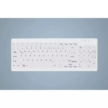 Tööstuslik klaviatuur Active Key AK-C7012 USB saksa valge 95 klahviga