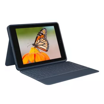 LOGITECH Rugged Combo 3 Classic Blue Deutsch