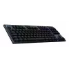 LOGITECH G915 X Lightspeed Tkl Traadita Mänguklaviatuur - Must Azerty Prantsuse Puutetundlik