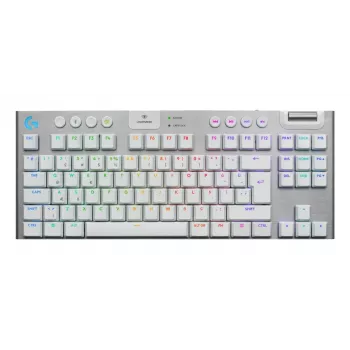Logitech G G915 X LIGHTSPEED klaviatuur mängimiseks USB RF juhtmevaba Bluetooth QWERTY US International valge