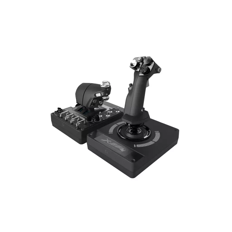 Lennusimulaatori kontroller Logitech G G X56 HOTAS RGB gaasihoob ja juhtkepp