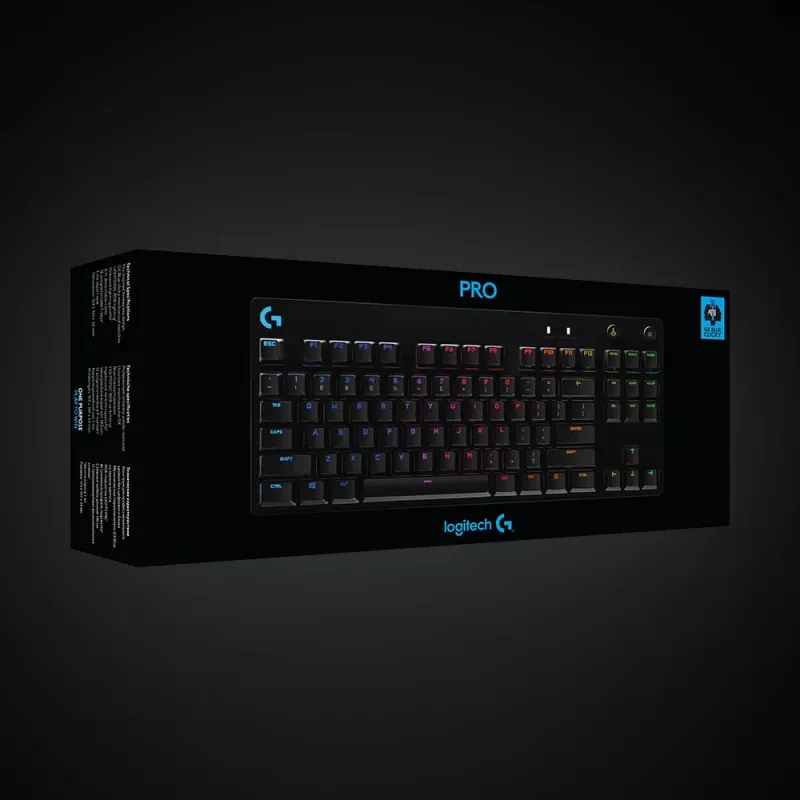 LOGITECH G PRO mehaaniline mänguklaviatuur must Qwertzu saksa