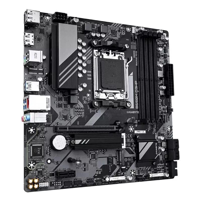 Emaplaat GIGABYTE B650M D3HP, AMD AM5, Micro ATX