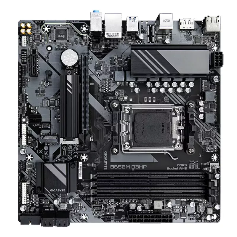 Emaplaat GIGABYTE B650M D3HP, AMD AM5, Micro ATX