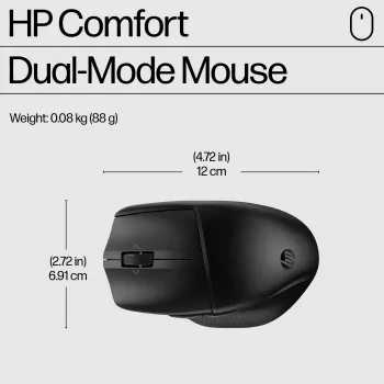 HP 685 Comfort Dual-Mode klaviatuuri ja hiire komplekt, juhtmevaba Bluetooth, täissuuruses
