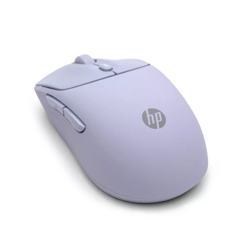 HP 400 vaikne lilla juhtmevaba hiir, kahekäeline, RF-juhtmevaba + Bluetooth, 6000 DPI, lilla