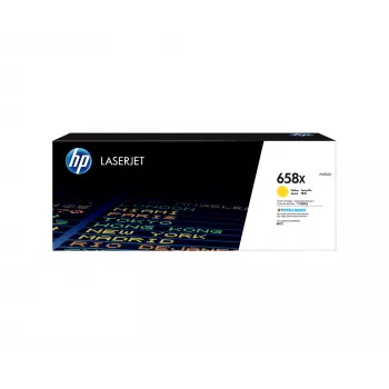 HP 658X suure tootlikkusega kollane originaal LaserJet toonerikassett, 28000 lehekülge, Kollane, 1 tk
