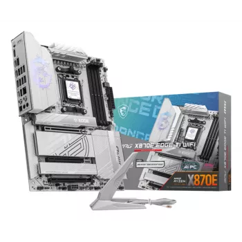 Emaplaat MSI MPG X870E EDGE TI WIFI, AMD X870E kiibistik, pesa AM5, ATX, DDR5, 4×DIMM, Wi‑Fi 7, 5Gb LAN, 4×M.2