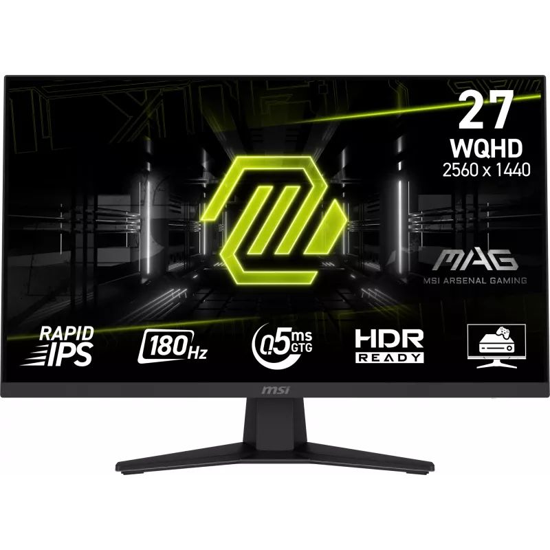 MSI MAG 274QF arvutimonitor 68,6 cm (27 tolli) 2560 x 1440 pikslit Wide Quad HD LCD must