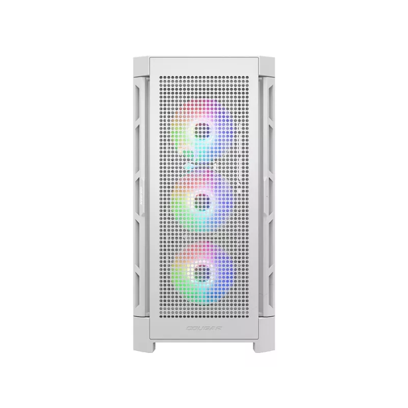COUGAR Midi Tower korpus Duoface Pro ARGB, valge, Midi Tower, arvuti, valge, ATX, EATX, micro ATX, Mini-ITX, SSI CEB, metall, nailon, karastatud klaas, Multi