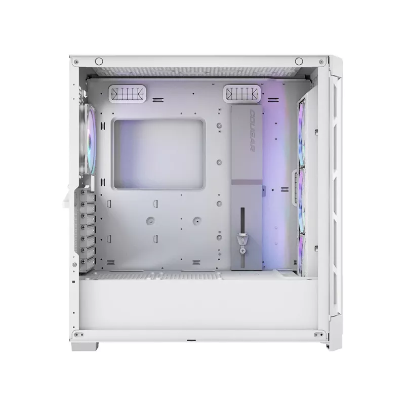COUGAR Midi Tower korpus Duoface Pro ARGB, valge, Midi Tower, arvuti, valge, ATX, EATX, micro ATX, Mini-ITX, SSI CEB, metall, nailon, karastatud klaas, Multi