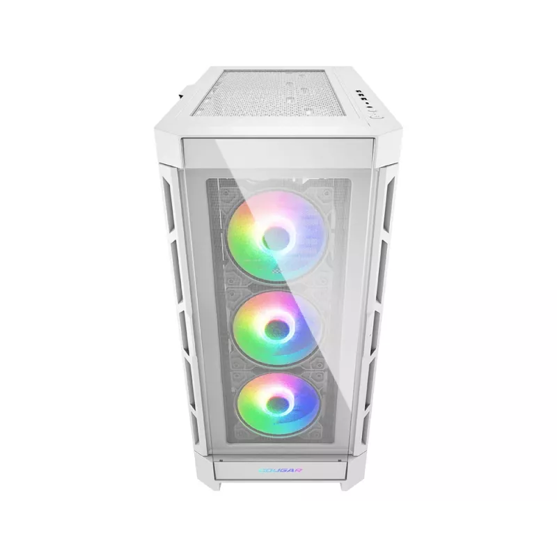 COUGAR Midi Tower korpus Duoface Pro ARGB, valge, Midi Tower, arvuti, valge, ATX, EATX, micro ATX, Mini-ITX, SSI CEB, metall, nailon, karastatud klaas, Multi