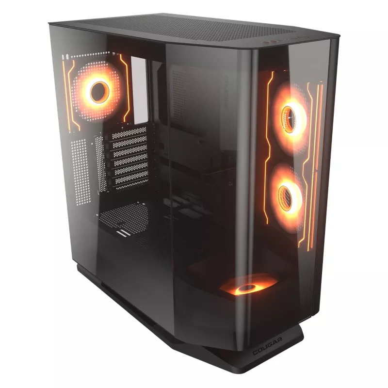 Arvuti korpus COUGAR FV270 ARGB Midi-Tower must