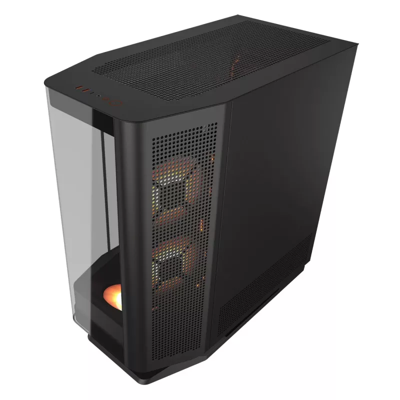 Arvuti korpus COUGAR FV270 ARGB Midi-Tower must