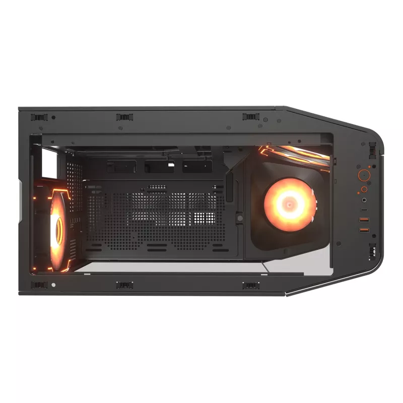 Arvuti korpus COUGAR FV270 ARGB Midi-Tower must