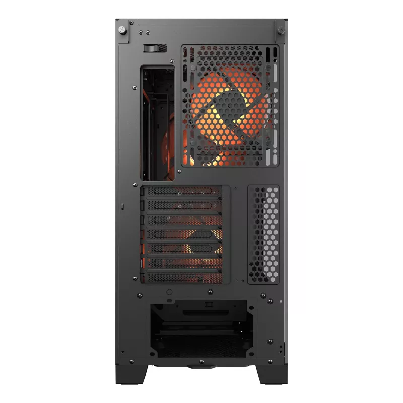COUGAR Midi Tower korpus, Airface ECO, ARGB, must