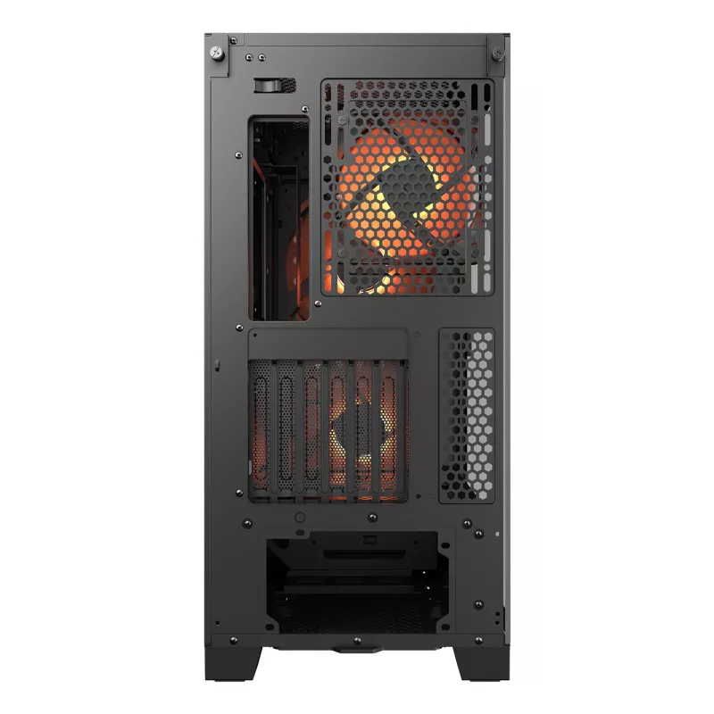 COUGAR Midi Tower korpus, Airface ECO, ARGB, must