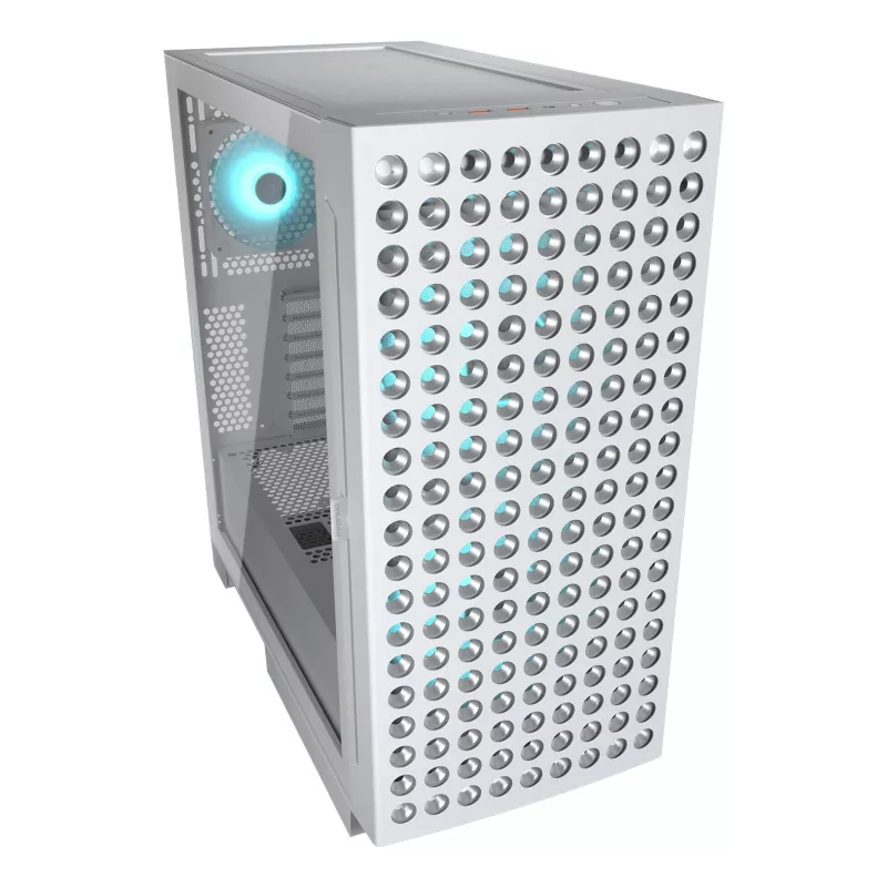 COUGAR Midi Tower korpus, Airface ECO, ARGB, Valge