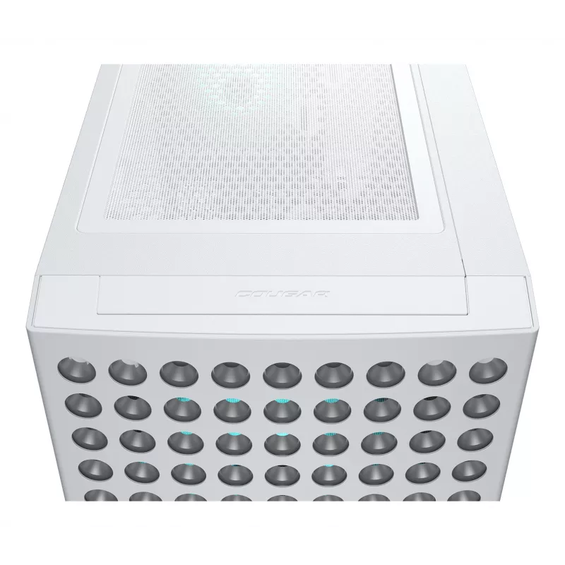 COUGAR Midi Tower korpus, Airface ECO, ARGB, Valge