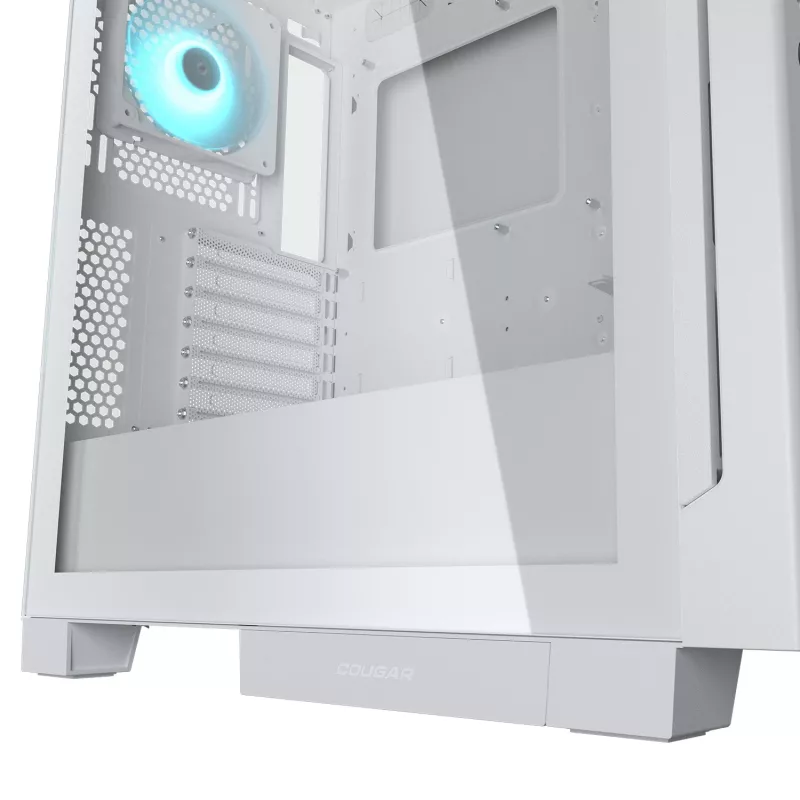 COUGAR Midi Tower korpus, Airface ECO, ARGB, Valge