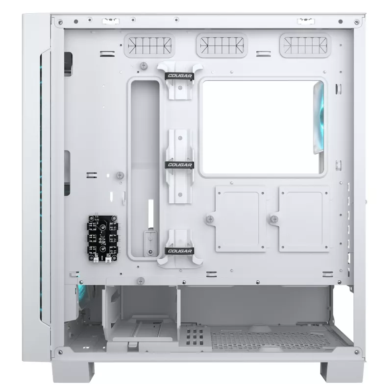 COUGAR Midi Tower korpus, Airface ECO, ARGB, Valge