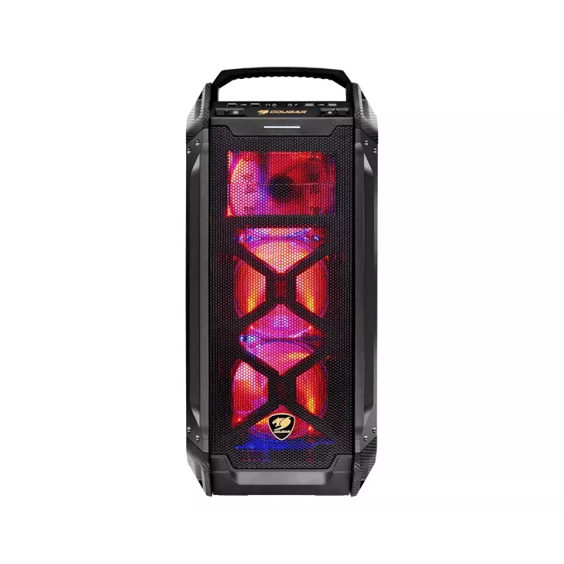 Täistorn COUGAR Gaming Panzer Max-G Must 120 140 mm ventilaatorid