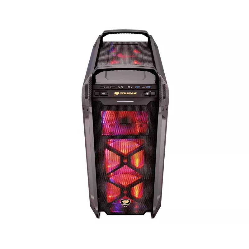 Täistorn COUGAR Gaming Panzer Max-G Must 120 140 mm ventilaatorid