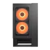 COUGAR Midi Tower korpus OmnyX, ARGB, must