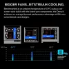 COUGAR Midi Tower korpus OmnyX, ARGB, must